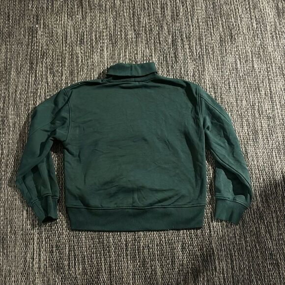 Zara forest green turtleneck sweater - Picture 2 of 3